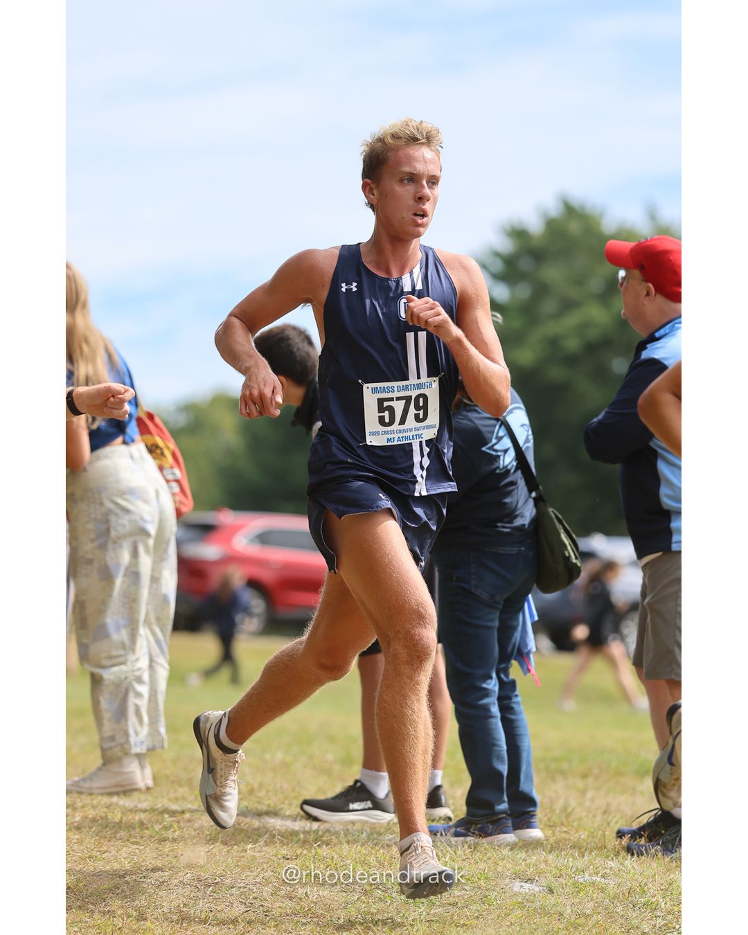 #579 Tristen McDonough, Connecticut College, 8k Run - Men (Gold-35:cap), P96, 26:41.04 - 2026 UMass Dartmouth XC Invitational - UMass Dartmouth - Dartmouth, Massachusetts - September 19, 2026 File: ./260919-2026-UMass-Dartmouth-XC-Invitational-302-398A9170.jpg #579 Tristen McDonough, Connecticut College, 8k Run - Men (Gold-35:cap), P96, 26:41.04 - 2026 UMass Dartmouth XC Invitational - UMass Dartm…