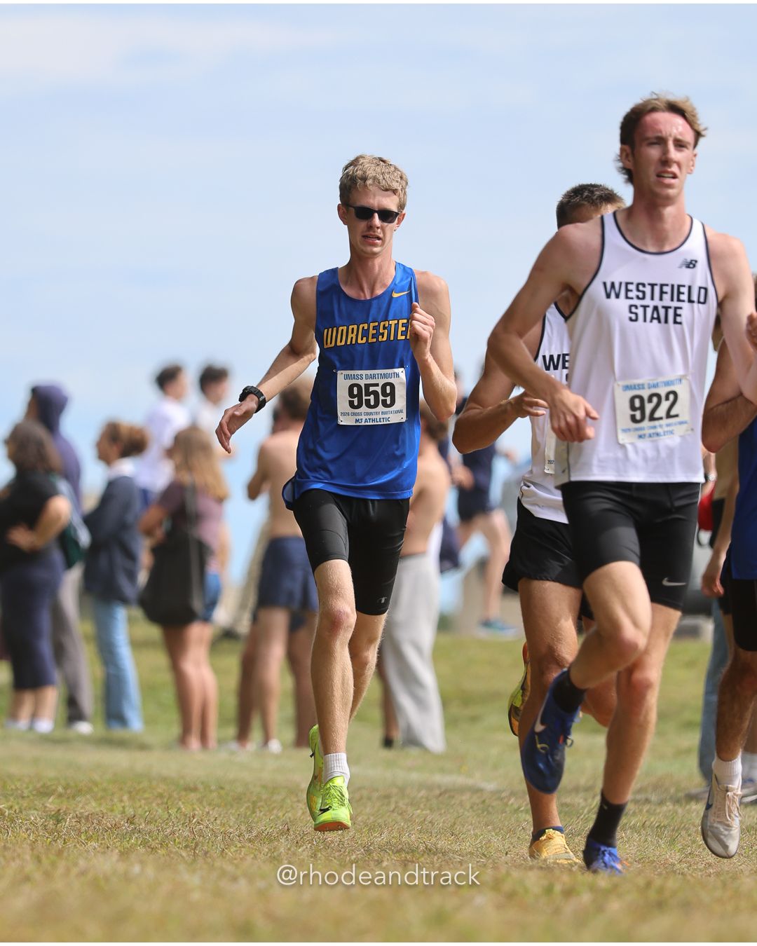 #922 Lorcan Bergeron, Westfield State, 8k Run - Men (Gold-35:cap), P152, 27:55.22; #959 Ryan Wing, Worcester State, 8k Run - Men (Gold-35:cap), P146, 27:46.63 - 2026 UMass Dartmouth XC Invitational - UMass Dartmouth - Dartmouth, Massachusetts - September 19, 2026 File: ./260919-2026-UMass-Dartmouth-XC-Invitational-337-398A9738.jpg #922 Lorcan Bergeron, Westfield State, 8k Run - Men (Gold-35:cap), P152, 27:55.22; #959 Ryan Wing, Worcester State, 8k Run - Men (Gold-35:c…