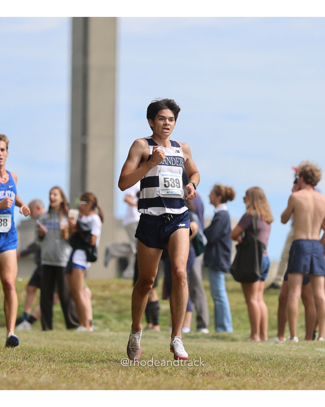 #539 Aidan Shames, Brandeis, 8k Run - Men (Gold-35:cap), P159, 28:06.16; #38 Molly Kiley, Boston University, 6k Run - Women (Gold-35:cap), P25, 22:17.98 - 2026 UMass Dartmouth XC Invitational - UMass Dartmouth - Dartmouth, Massachusetts - September 19, 2026 File: ./260919-2026-UMass-Dartmouth-XC-Invitational-338-398A9750.jpg #539 Aidan Shames, Brandeis, 8k Run - Men (Gold-35:cap), P159, 28:06.16; #38 Molly Kiley, Boston University, 6k Run - Women (Gold-35:cap),…