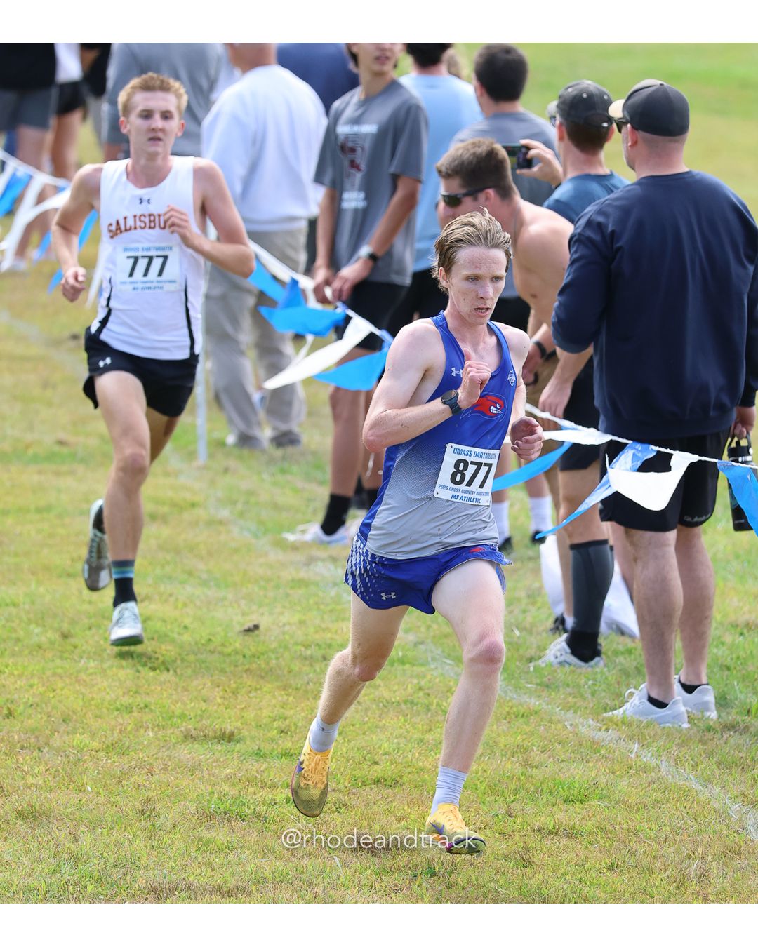 #877 Sean Finnegan, UMass Lowell, 8k Run - Men (Gold-35:cap), P21, 25:16.15; #777 Gabe Riling, Salisbury, 8k Run - Men (Gold-35:cap), P23, 25:17.94 - 2026 UMass Dartmouth XC Invitational - UMass Dartmouth - Dartmouth, Massachusetts - September 19, 2026 File: ./260919-2026-UMass-Dartmouth-XC-Invitational-357-398A0265.jpg #877 Sean Finnegan, UMass Lowell, 8k Run - Men (Gold-35:cap), P21, 25:16.15; #777 Gabe Riling, Salisbury, 8k Run - Men (Gold-35:cap), P23,…