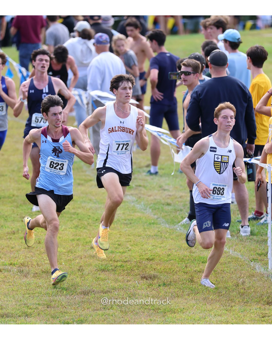 #623 Liam Doherty, Franklin Pierce, 8k Run - Men (Gold-35:cap), P72, 26:20.98; #772 Bradley Helman, Salisbury, 8k Run - Men (Gold-35:cap), P74, 26:21.57 - 2026 UMass Dartmouth XC Invitational - UMass Dartmouth - Dartmouth, Massachusetts - September 19, 2026 File: ./260919-2026-UMass-Dartmouth-XC-Invitational-402-398A1091.jpg #623 Liam Doherty, Franklin Pierce, 8k Run - Men (Gold-35:cap), P72, 26:20.98; #772 Bradley Helman, Salisbury, 8k Run - Men (Gold-35:cap),…