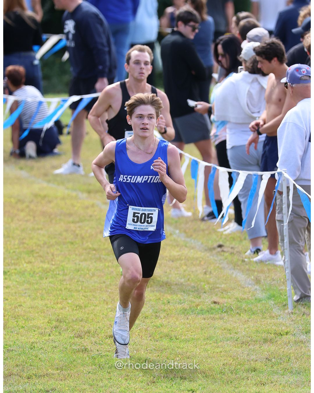 #505 Austin Cipriano, Assumption, 8k Run - Men (Gold-35:cap), P136, 27:35.15 - 2026 UMass Dartmouth XC Invitational - UMass Dartmouth - Dartmouth, Massachusetts - September 19, 2026 File: ./260919-2026-UMass-Dartmouth-XC-Invitational-454-398A2105.jpg #505 Austin Cipriano, Assumption, 8k Run - Men (Gold-35:cap), P136, 27:35.15 - 2026 UMass Dartmouth XC Invitational - UMass Dartmouth - Dar…