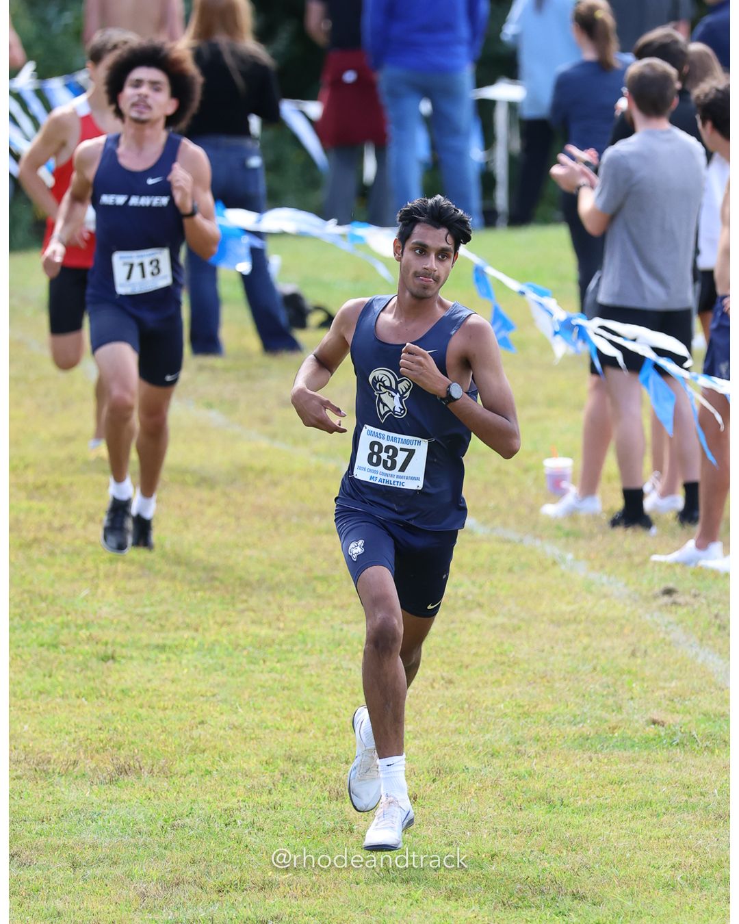 #837 Nathan Dsilva, Suffolk, 8k Run - Men (Gold-35:cap), P179, 28:39.21; #713 Logan Barnett, New Haven, 8k Run - Men (Gold-35:cap), P180, 28:41.23 - 2026 UMass Dartmouth XC Invitational - UMass Dartmouth - Dartmouth, Massachusetts - September 19, 2026 File: ./260919-2026-UMass-Dartmouth-XC-Invitational-485-398A2803.jpg #837 Nathan Dsilva, Suffolk, 8k Run - Men (Gold-35:cap), P179, 28:39.21; #713 Logan Barnett, New Haven, 8k Run - Men (Gold-35:cap), P180, 2…