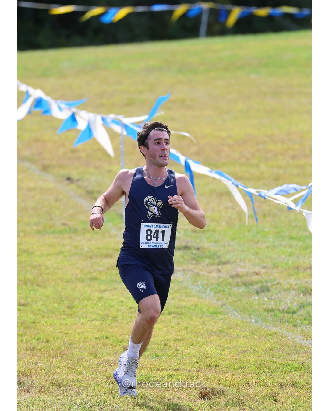 #841 Andrew Mcmillen, Suffolk, 8k Run - Men (Gold-35:cap), P235, 32:37.00 - 2026 UMass Dartmouth XC Invitational - UMass Dartmouth - Dartmo…