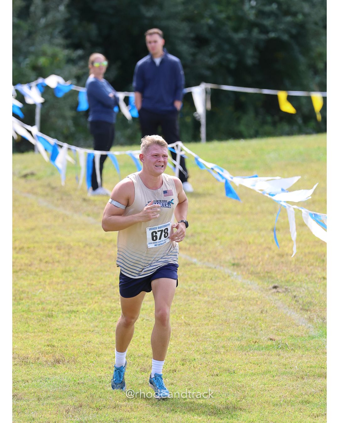 #678 William Humphrey, Mass. Maritime, 8k Run - Men (Gold-35:cap), P236, 33:19.00 - 2026 UMass Dartmouth XC Invitational - UMass Dartmouth…