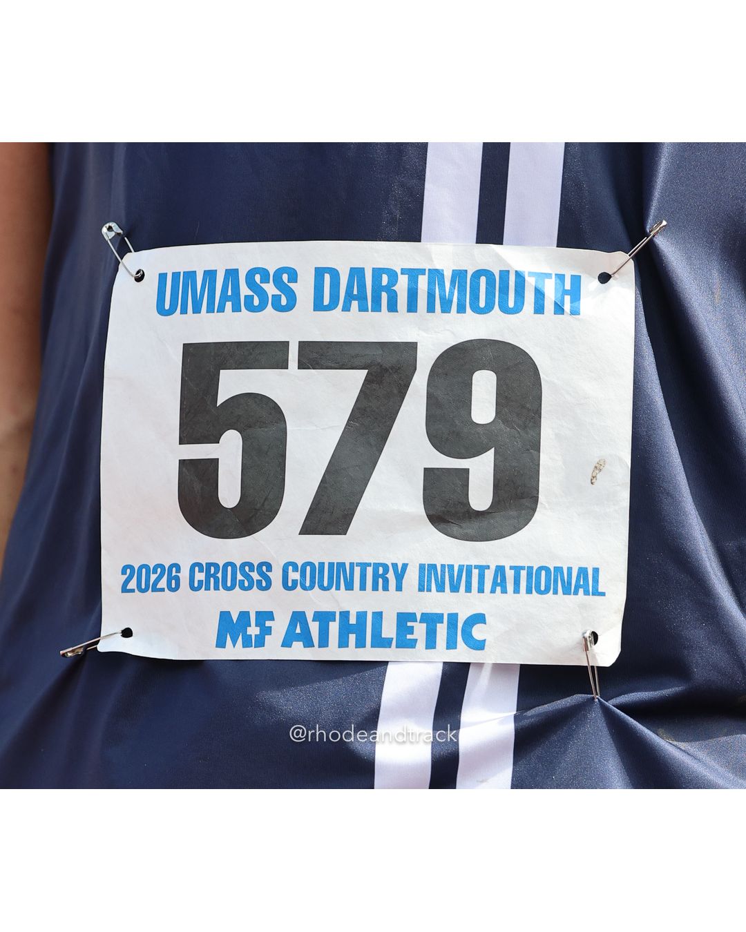 #579 Tristen McDonough, Connecticut College, 8k Run - Men (Gold-35:cap), P96, 26:41.04 - 2026 UMass Dartmouth XC Invitational - UMass Dartm…