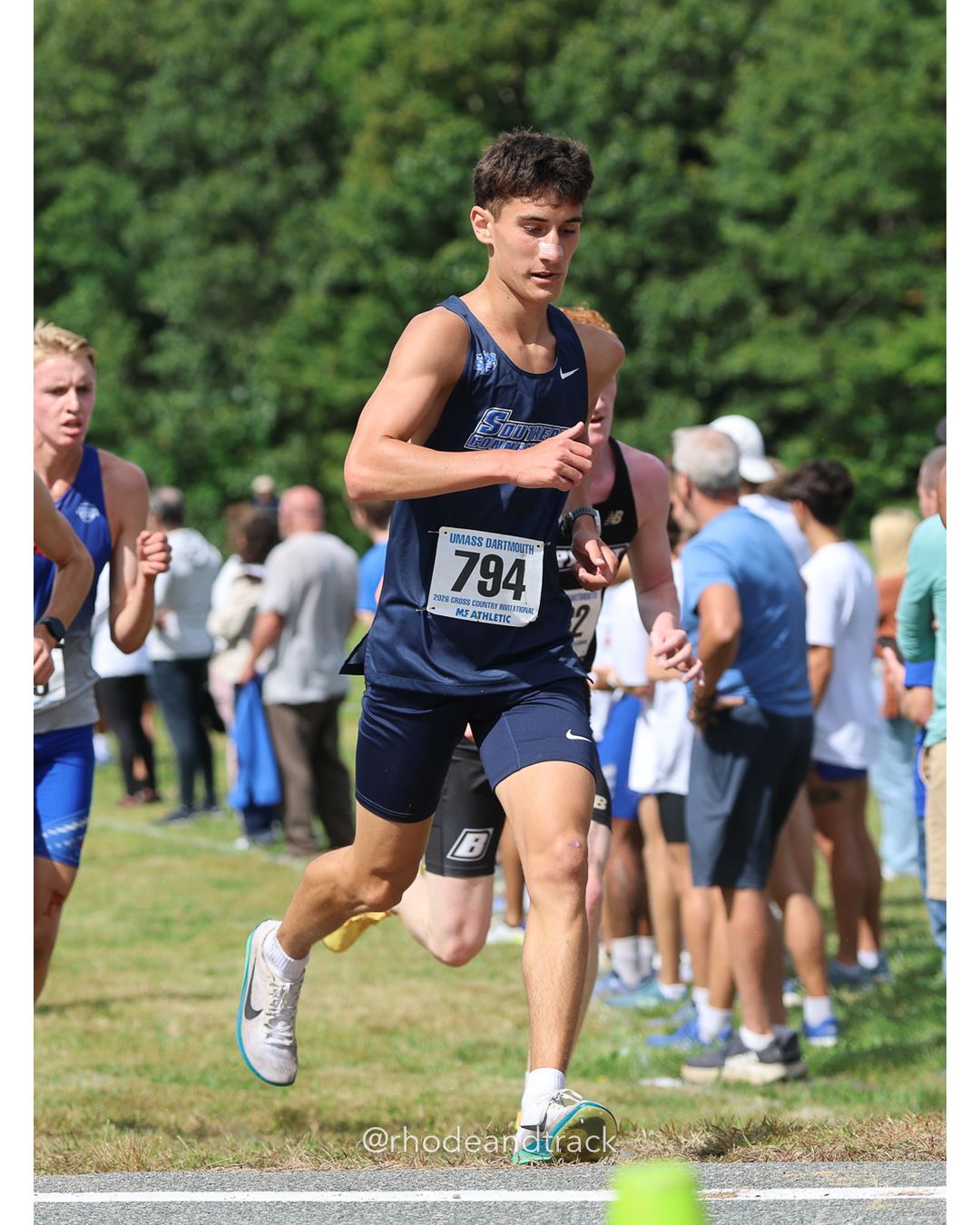 #794 Breckin Burke, So. Conn. St., 8k Run - Men (Gold-35:cap), P47, 25:53.36 - 2026 UMass Dartmouth XC Invitational - UMass Dartmouth - Dartmouth, Massachusetts - September 19, 2026 File: ./260919-2026-UMass-Dartmouth-XC-Invitational-65-398A4779.jpg #794 Breckin Burke, So. Conn. St., 8k Run - Men (Gold-35:cap), P47, 25:53.36 - 2026 UMass Dartmouth XC Invitational - UMass Dartmouth - Dar…